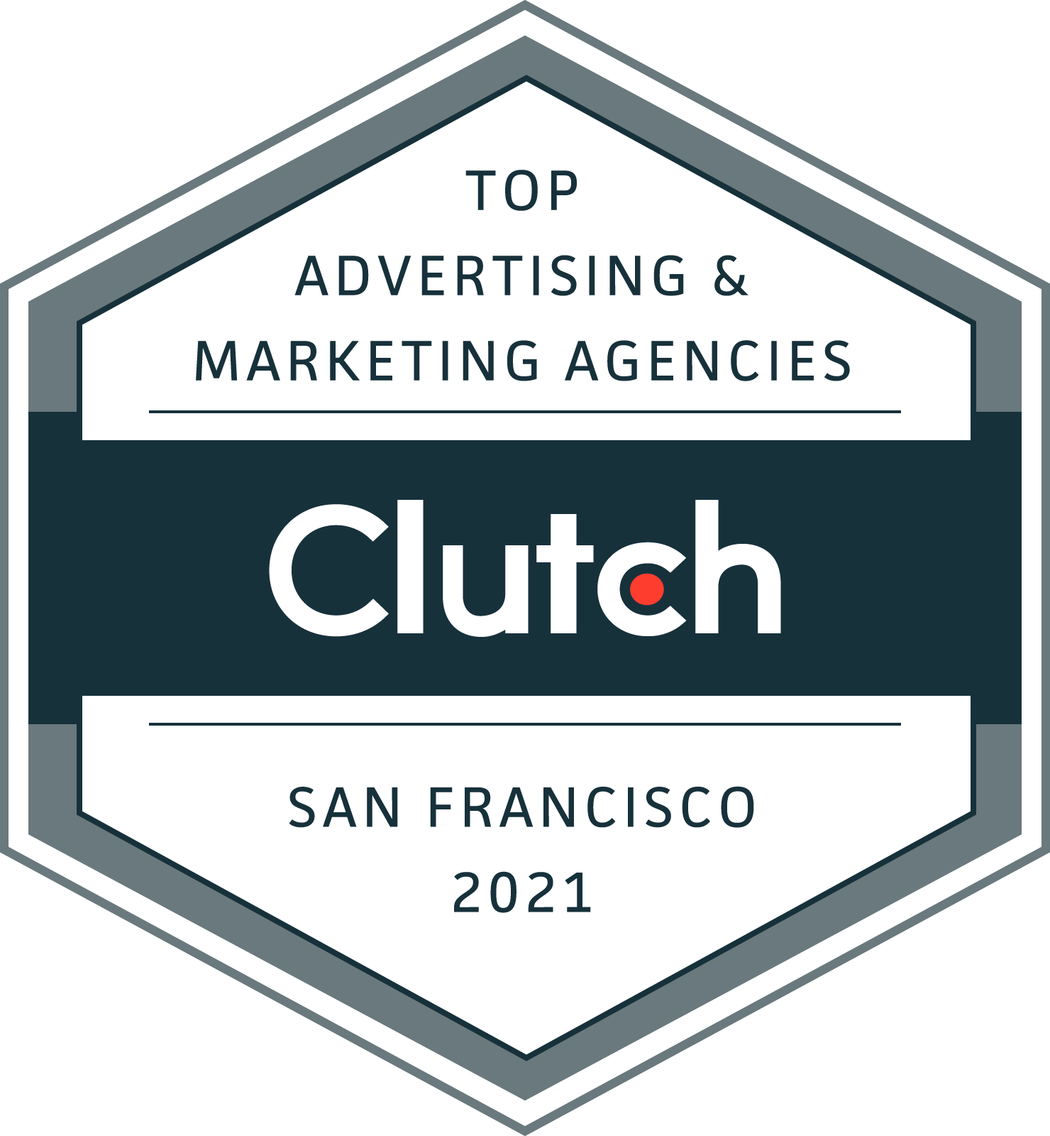 Clutch Top Agency Badge