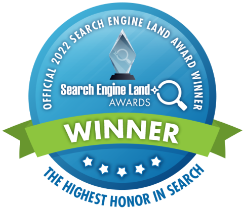 Search Engine Land Award Winner Badge